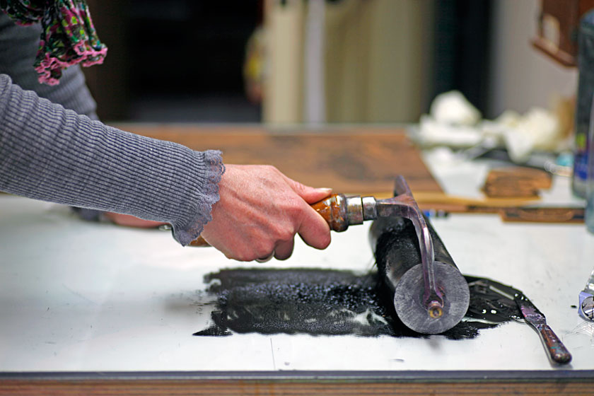 Linocut Process