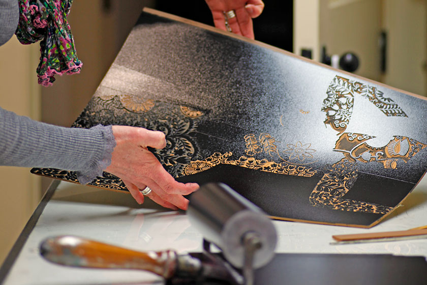 Linocut Process