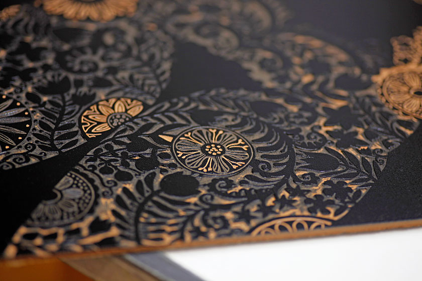Linocut Process