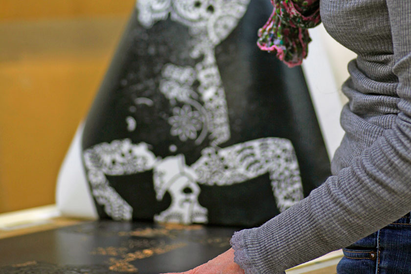 Linocut Process
