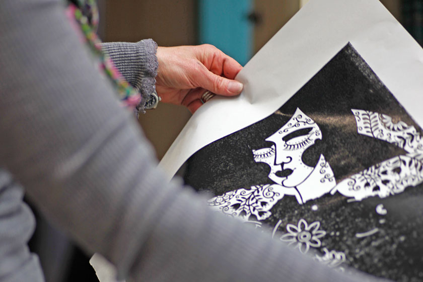 Linocut Process
