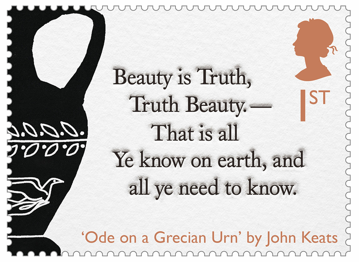 The-Romantic-Poets-Ode-on-a-Grecian-Urn—stamp The Romantic Poets - Ode on a Grecian Urn
