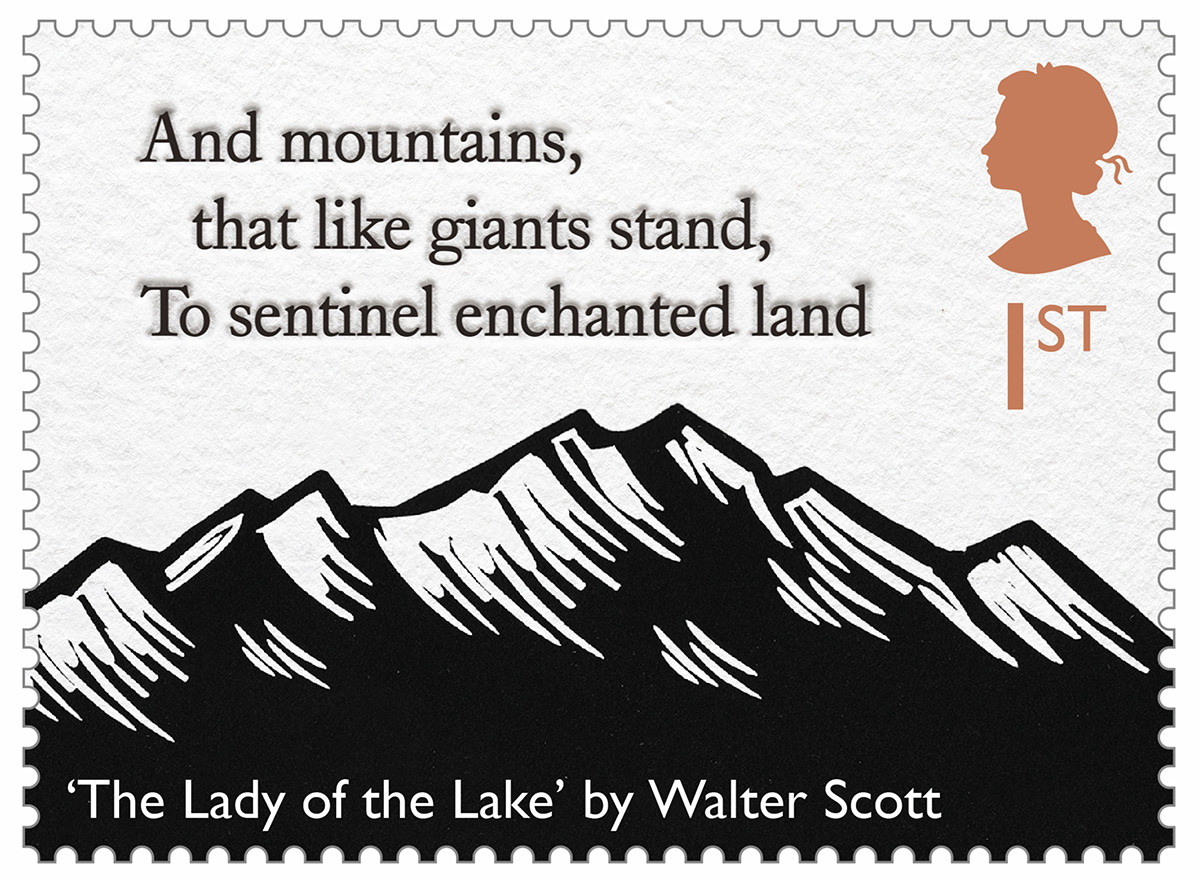 The-Romantic-Poets-The-Lady-of-the-Lake—stamp The Romantic Poets - The Lady of the Lake