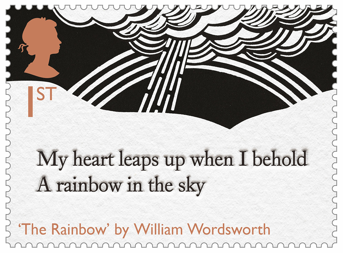 The-Romantic-Poets-The-Rainbow—stamp The Romantic Poets - The Rainbow
