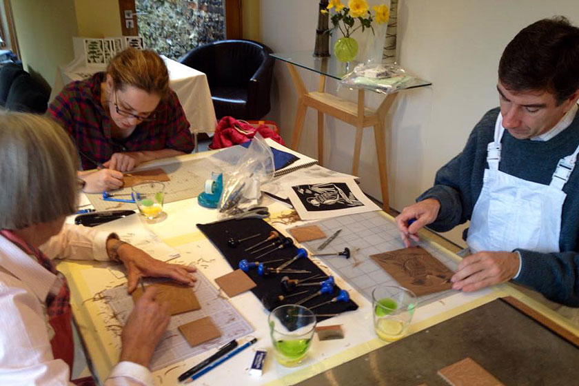 Linocut Workshop